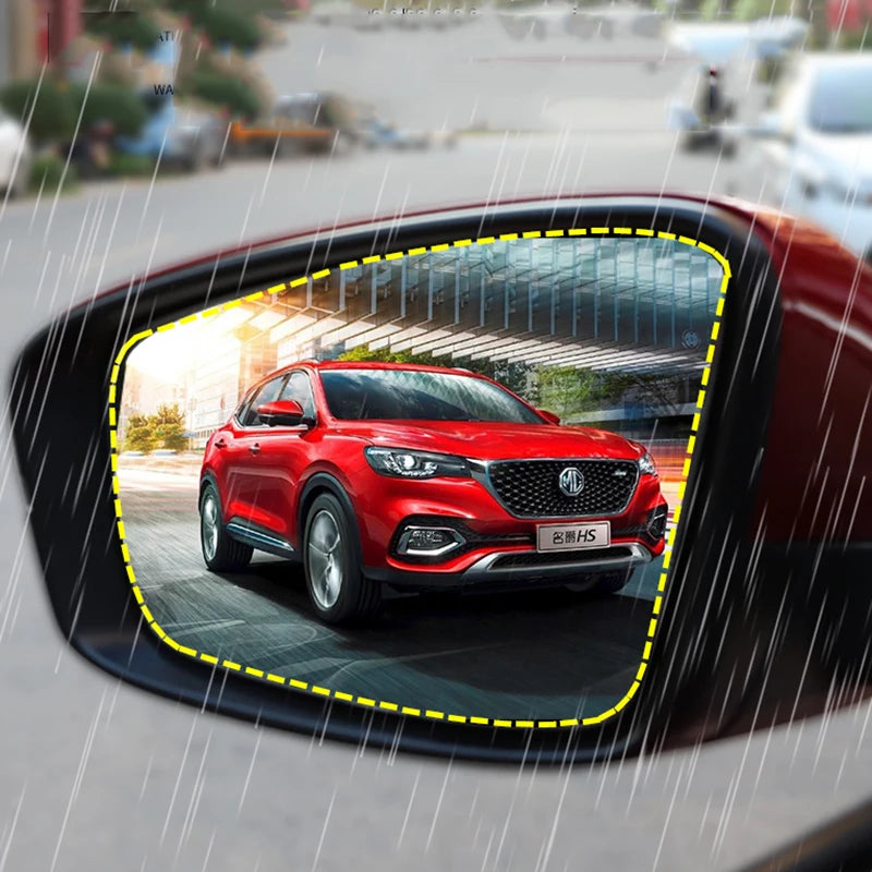 1X For MG HS 2018-2022 Specialized Car Rainproof Film Auto Rearview Mirror Protection Rain proof Anti fog Waterproof image 0