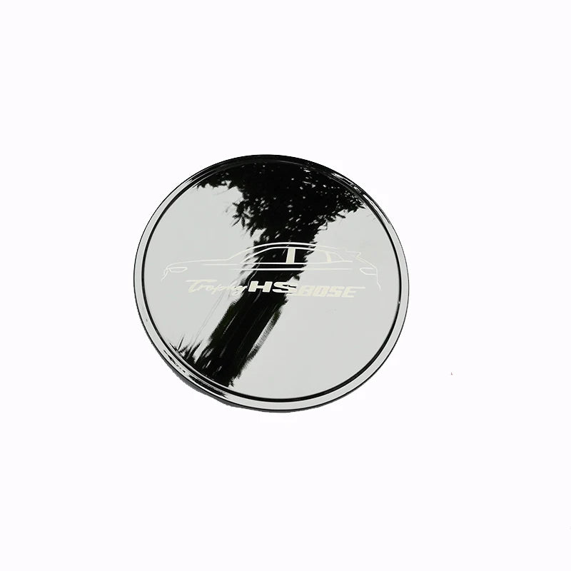Stainless Steel Fuel Tank Cap Cover Decoration Protection Patch Car Stickers For MG HS 2018-2022 Exterior Accessories image