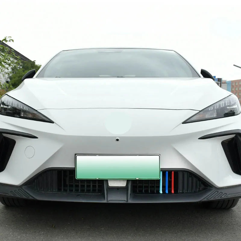 Car Grille Car Front Grille Trim Strips  For MG 4 MG4 EV EH32 MuLan 2022 2023 image 4
