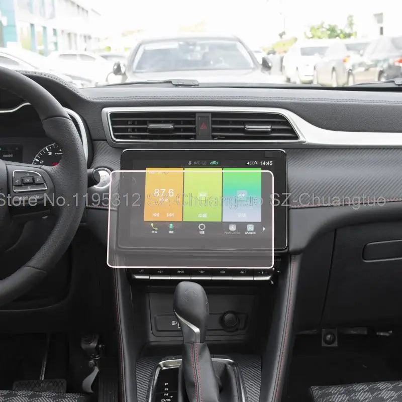 Tempered glass screen protector film For MG ZS EV 2022 2023 image 1