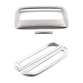 4X For MG HS 2018-2022 Car Air-conditioning outlet decoration frame Rear row USB decoration panel Stainless steel image 6