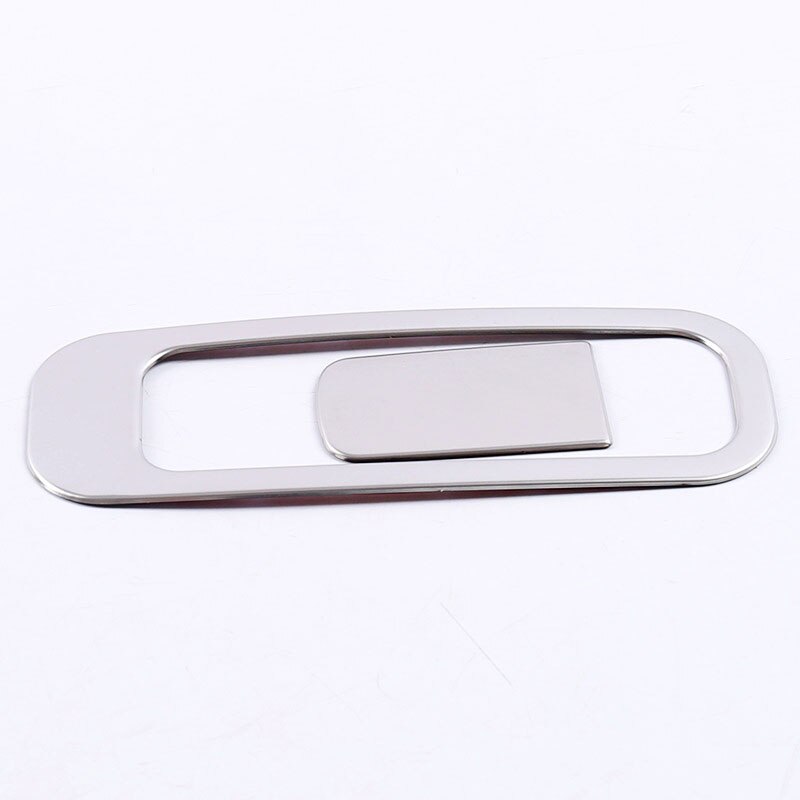 1X For MG HS 2018-2022 Car interior decoration accessories co-pilot glove box decorative patch metal sequins image 1