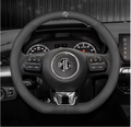 Car Steering Wheel Covers for MG Marvel R 2021 2022 2023 2024,Anti Slip Breathable Protective Cover Durable Protector Set Interior Decoration Accessories,B-O - D&amp;A image