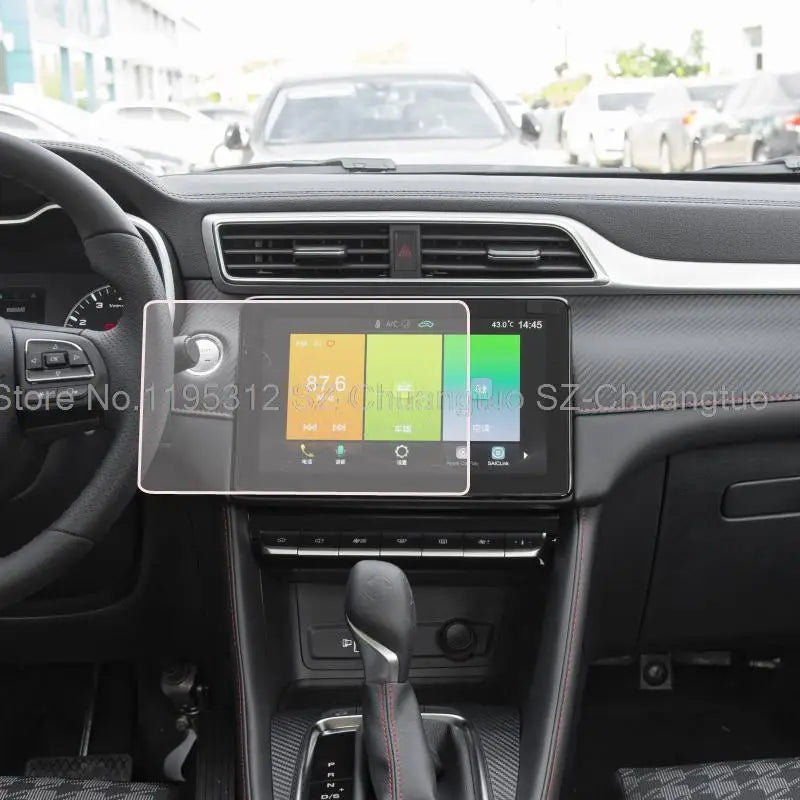 Tempered glass screen protector film For MG ZS EV 2022 2023 image 0