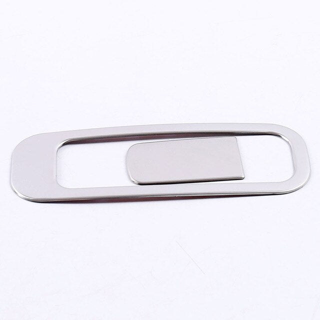1X For MG HS 2018-2022 Car interior decoration accessories co-pilot glove box decorative patch metal sequins image