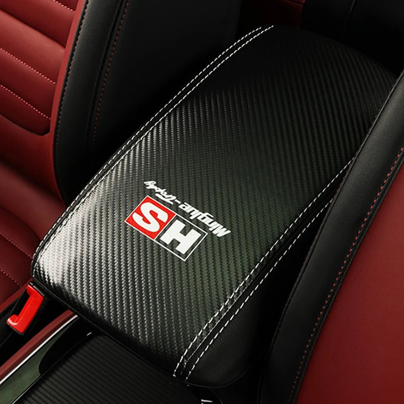1X For MG HS 2018-2022 Car Center Armrest Cover Pad Storage Box Protector image 0