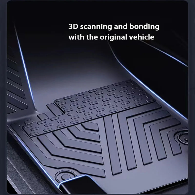 TPE Car Floor Mats For MG HS Cyberster MG3 MG3SW MG4 EV MG5 MG6 MG7 image 3