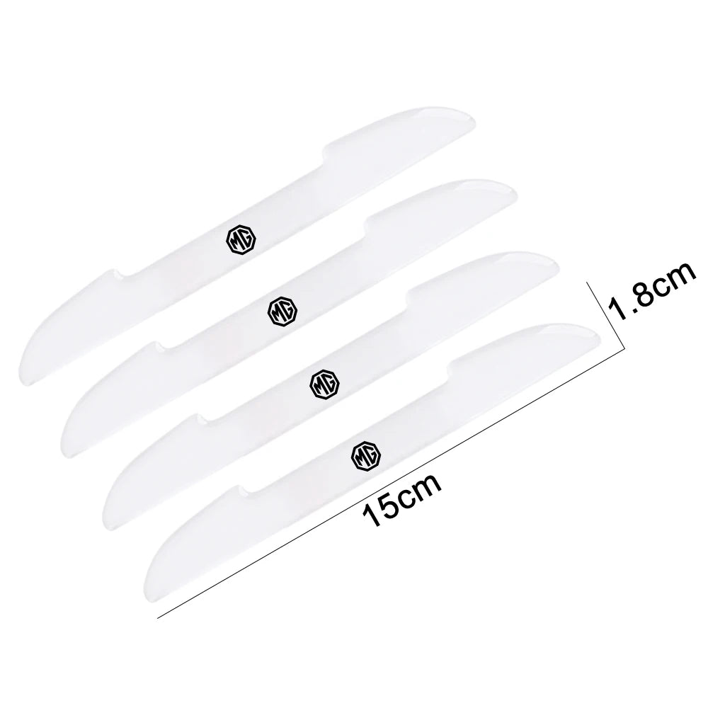 4PCS Car Door Anti-collision Strips Protector For MG Zs EV 5 2022 Rx5 Rx8 Tf 3 6 Phev Hs image 5