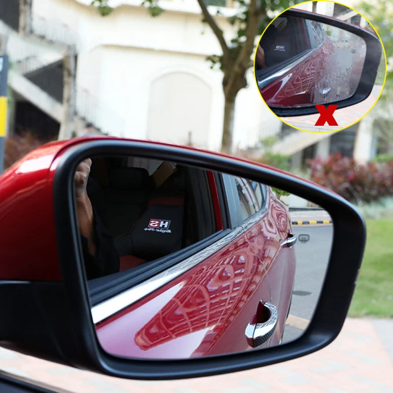 1X For MG HS 2018-2022 Specialized Car Rainproof Film Auto Rearview Mirror Protection Rain proof Anti fog Waterproof image 4