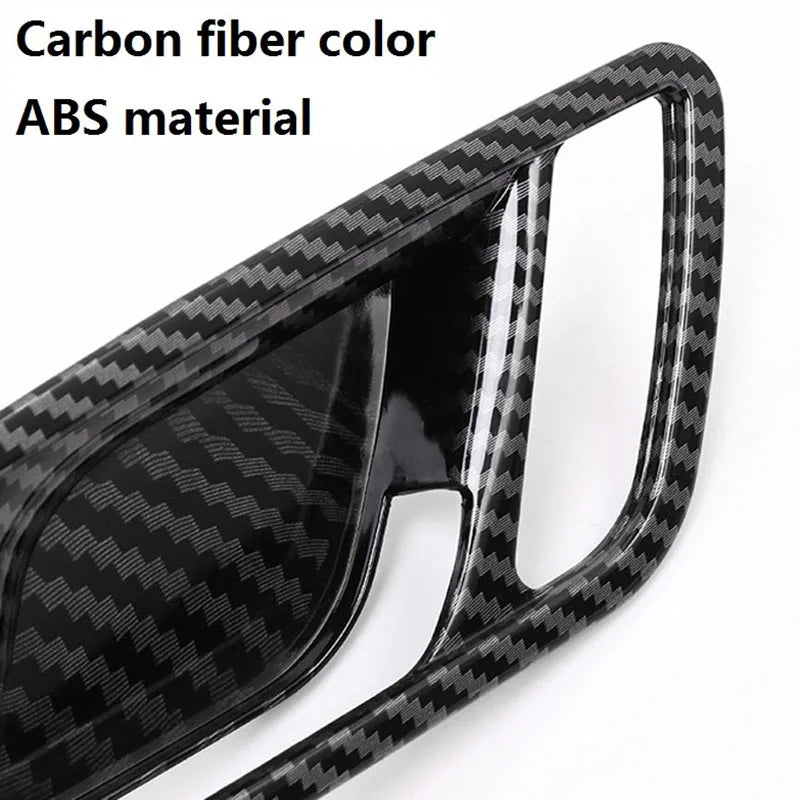 4PCS for MG 5 MG5 2020 2021 Car Inner Door Handle Bowl Cover Trim image 4