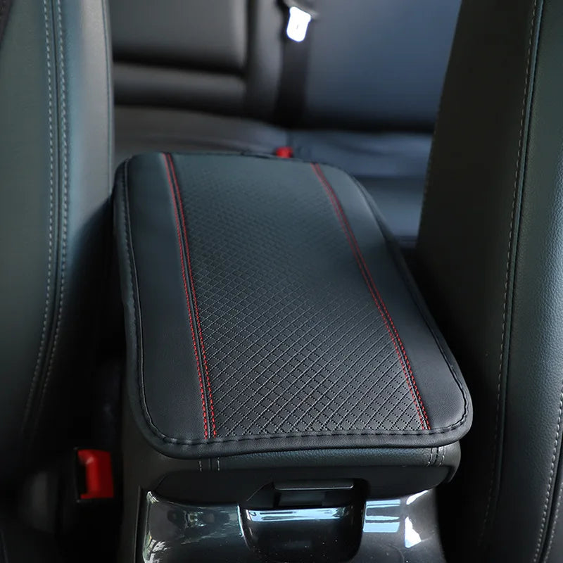 Car Armrest Box Pad Fiber Leather for MG Morris Garages 5 HS TF  550 42 6 ZT 7 3 ZR RX5 ZS 350 image 2
