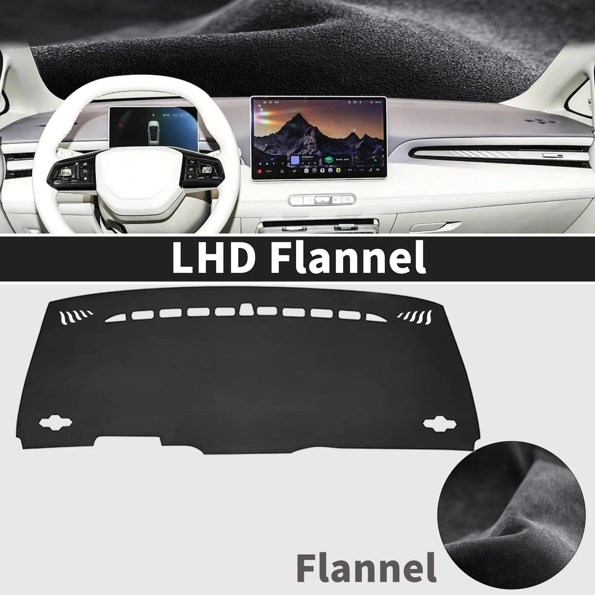 Dashmat Dashboard Cover Pad Protective Carpet  Fit for MG4 MG 4 EV Urban 2025 2026 2027