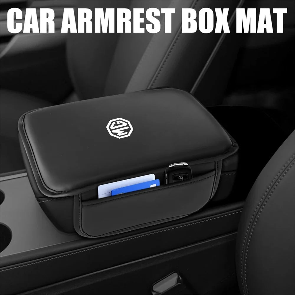 Auto Center Armrest Box Cushion Cover for MG HS EHS PHEV ZS MG3 MG4 MG5 MG6 MG7
