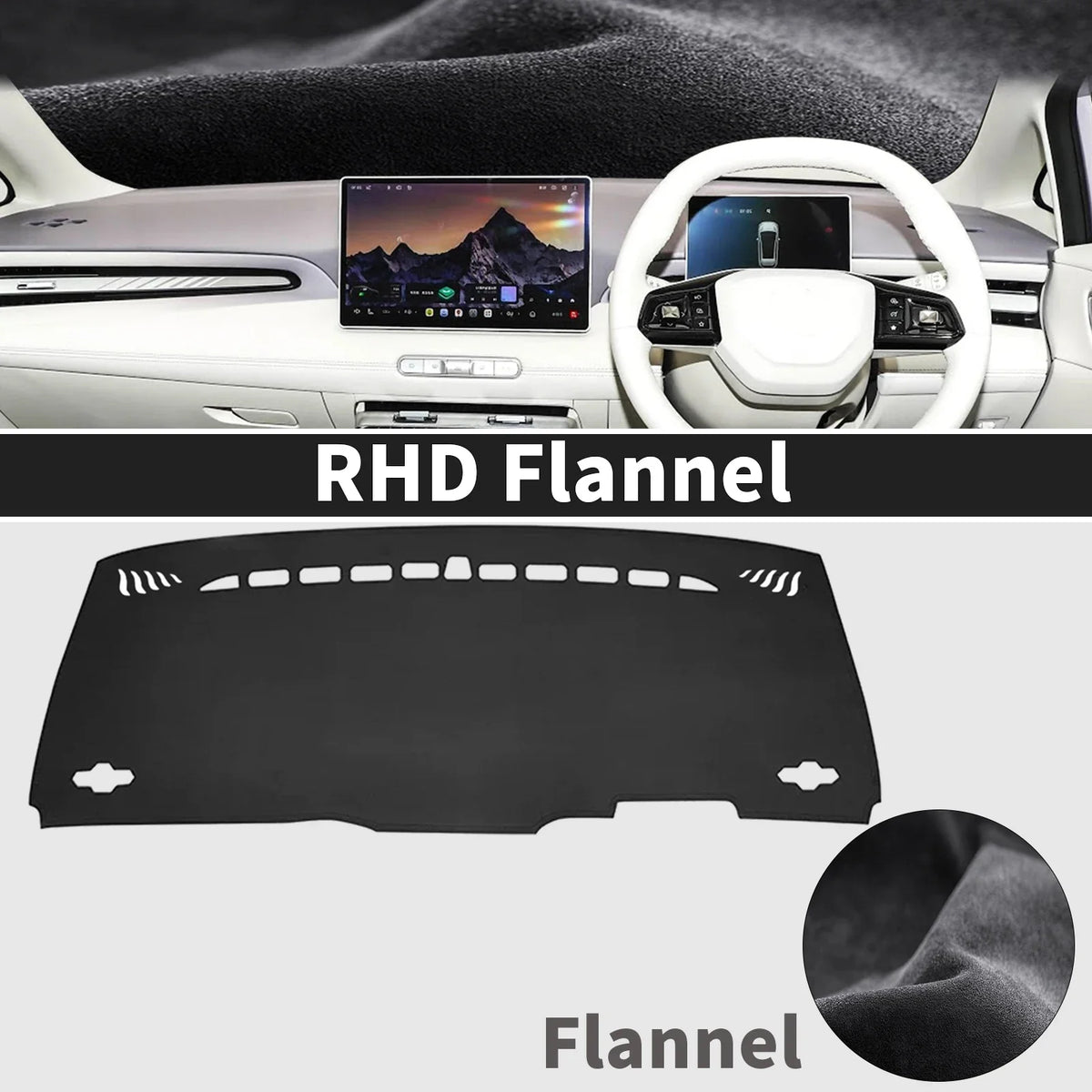 Dashmat Dashboard Cover Pad Protective Carpet  Fit for MG4 MG 4 EV Urban 2025 2026 2027