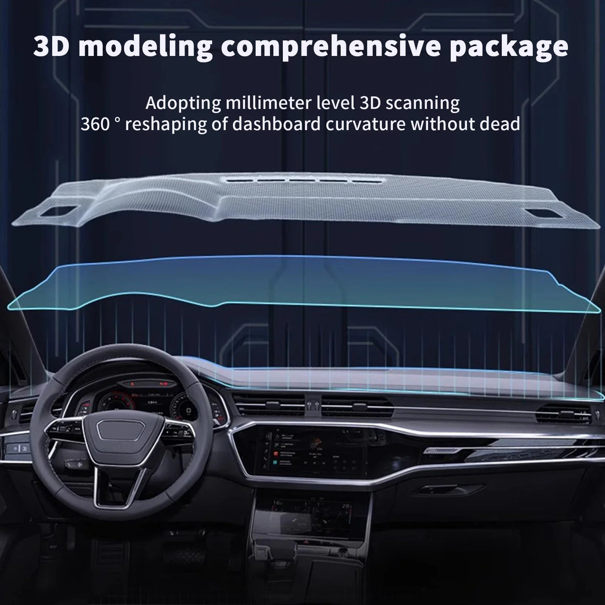 Dashmat Dashboard Cover Pad Protective Carpet  Fit for MG4 MG 4 EV Urban 2025 2026 2027