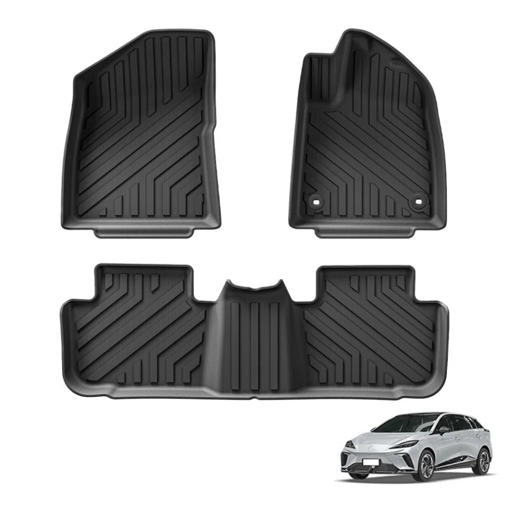 Car Floor Mats Trunk Pad TPE 3D Foot Pad for MG4 EV 2022-2026