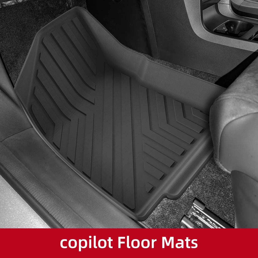 Car Floor Mats Trunk Pad TPE 3D Foot Pad for MG4 EV 2022-2026
