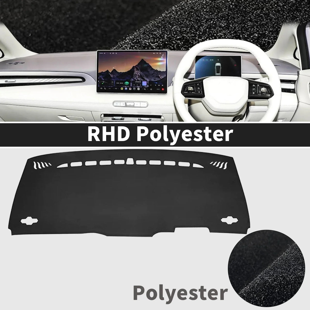 Dashmat Dashboard Cover Pad Protective Carpet  Fit for MG4 MG 4 EV Urban 2025 2026 2027