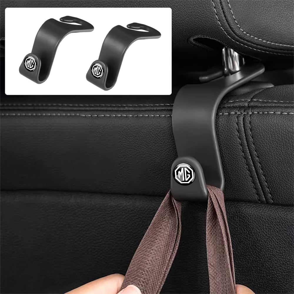 2/4Pcs Car Hidden Seat Back Hook For Morris Garages MG ZS 5 7 6 Cyberster MG4 EV ES5 HS