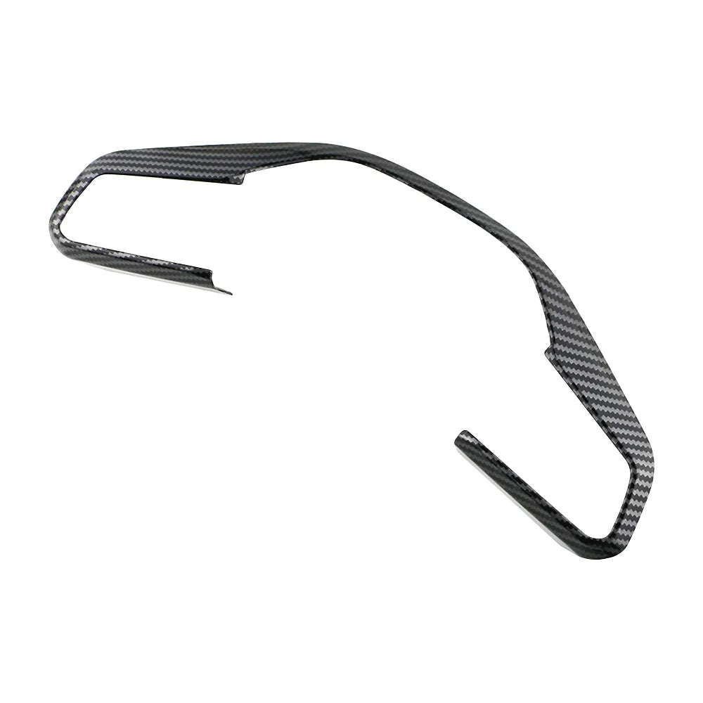 Carbon Fiber Car Steering Wheel Button Frame Trim for MG4 EV 2023 MG 4 MULAN image 4
