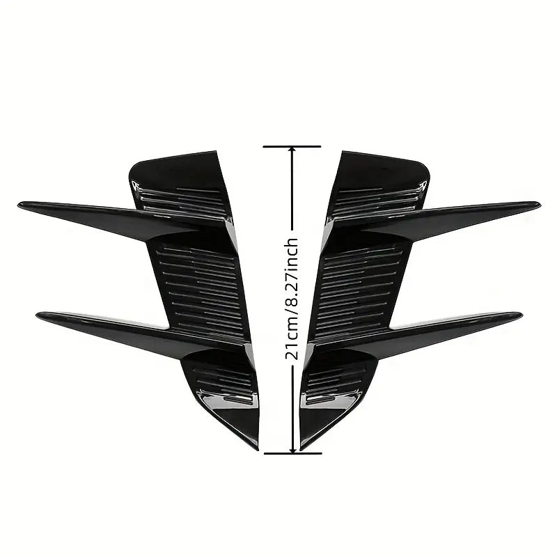 Car Front Bumper Spoiler Side Air Vent Trim Cover Trim for MG 4 MG4 EV Mulan 2023 Accessories image 2