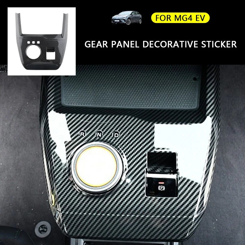 Carbon Sticker for MG 4 MG4 EV Mulan 2023 2024 image 2