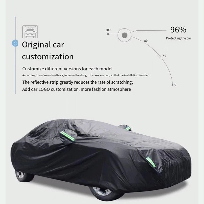 MG Cyberster Anti-UV Sun Shade Rain Snow Resistant Dustproof Car Cover image 5