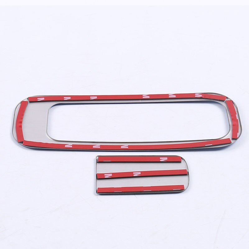 1X For MG HS 2018-2022 Car interior decoration accessories co-pilot glove box decorative patch metal sequins image 2
