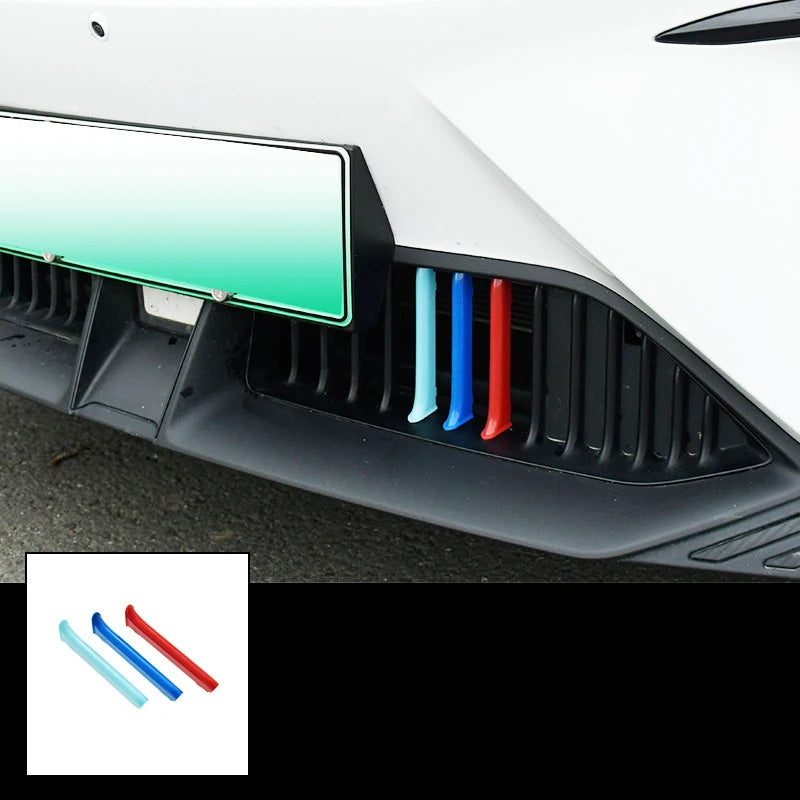 Car Grille Car Front Grille Trim Strips  For MG 4 MG4 EV EH32 MuLan 2022 2023 image 3