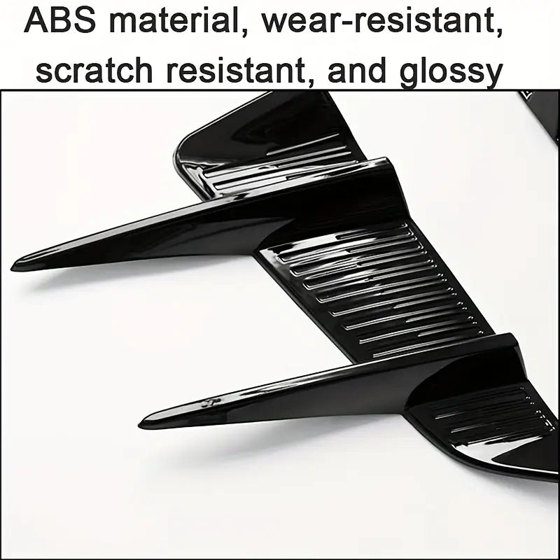 Car Front Bumper Spoiler Side Air Vent Trim Cover Trim for MG 4 MG4 EV Mulan 2023 Accessories image 4