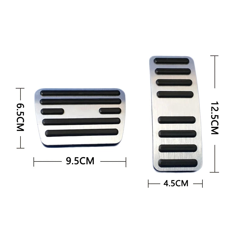 2X For MG GT MG5 MGGT 2021 2022 2023 Car Accelerator Gas Pedal Non Slip Pad Cover Brake Pedal Clutch Pedals For MG6 RX5 MG HS image 1