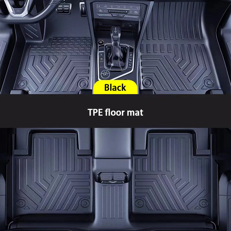 TPE Car Floor Mats For MG HS Cyberster MG3 MG3SW MG4 EV MG5 MG6 MG7 image 0