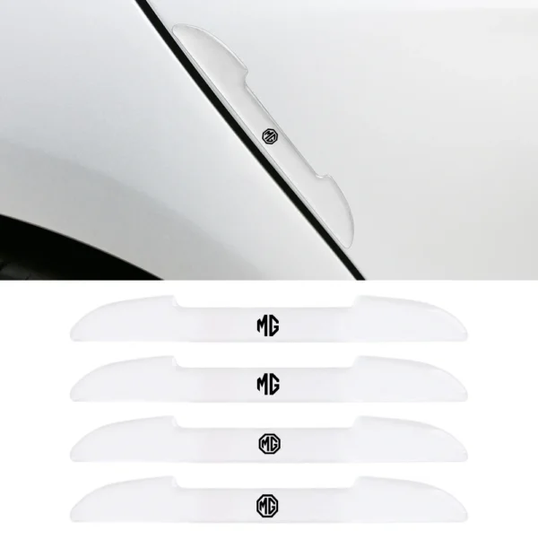 4PCS Car Door Anti-collision Strips Protector For MG Zs EV 5 2022 Rx5 Rx8 Tf 3 6 Phev Hs