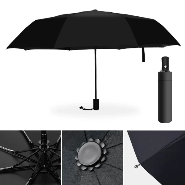 Car Automatic Folding Windproof Sunshade Umbrella For MG ONE MG3 MG4EV MG5 MG6 MG7 GT HS ZS ZX Cyberster - Image 3