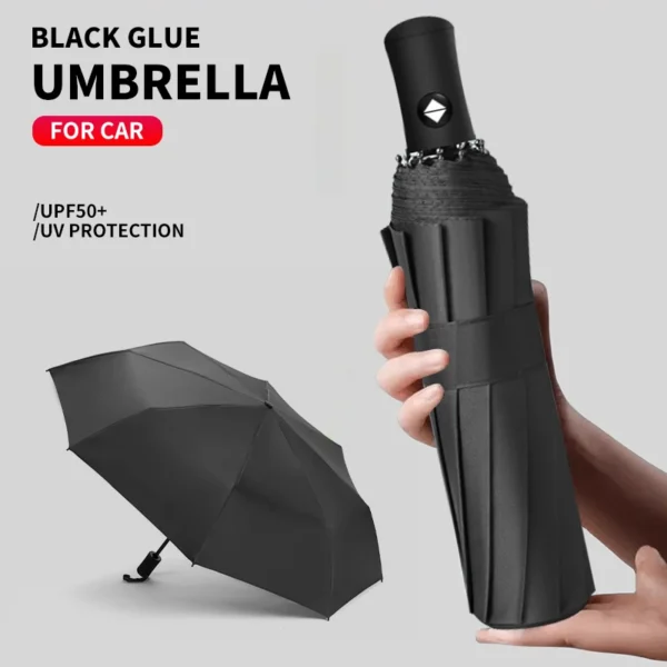 Car Automatic Folding Windproof Sunshade Umbrella For MG ONE MG3 MG4EV MG5 MG6 MG7 GT HS ZS ZX Cyberster