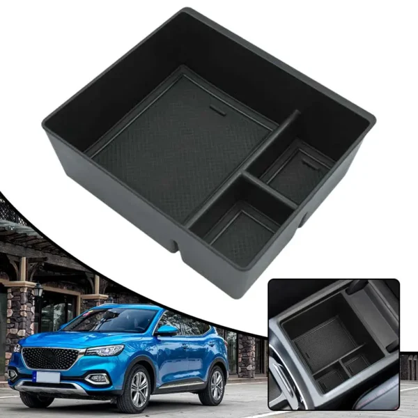 Central Control Storage Box TPE Armrest Box Storage Box For MG HS / EHS EV 2018 W2W2 - Image 2