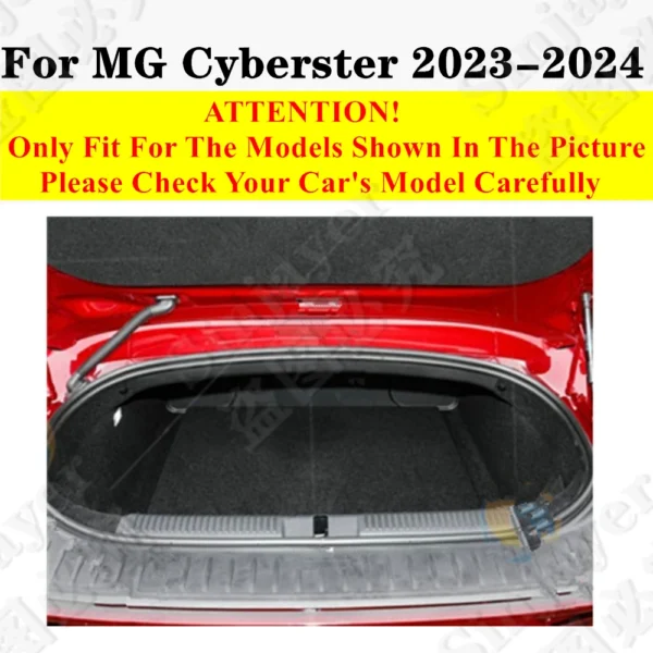 Custom Full Set Car Trunk Mat For MG Cyberster 2024 2023 - Image 2