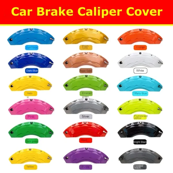 For MG Car Brake Caliper Cover Aluminum Front Rear Fit MG5 MG6 MG7 MG3 3SW ZS ONE EZS HS Cyberster TF GS GT - Image 3