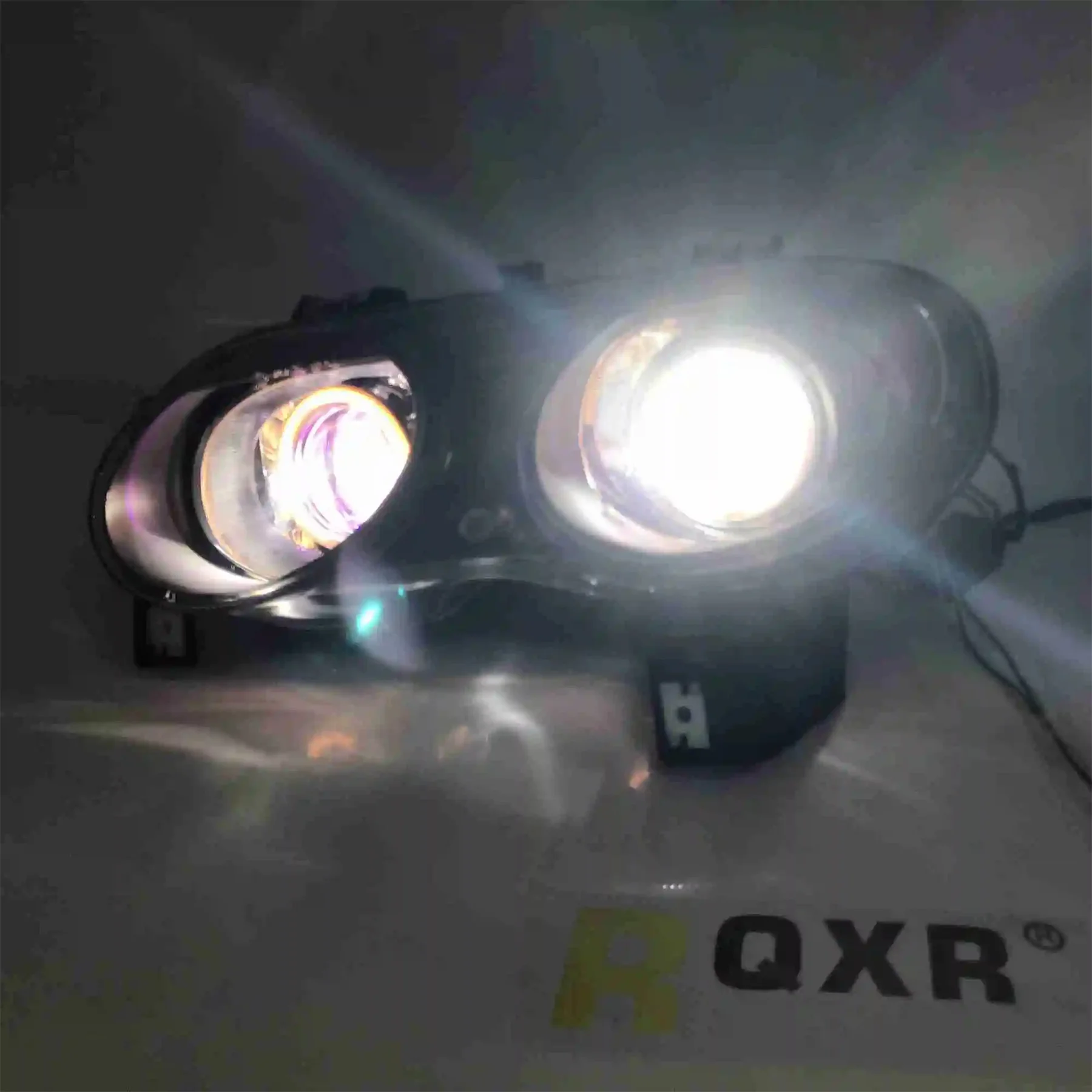 LED Headlight for MG 7 Cob Angel Eye DRL Daytime Running Light Turn Signal with Projector Lens - Image 2