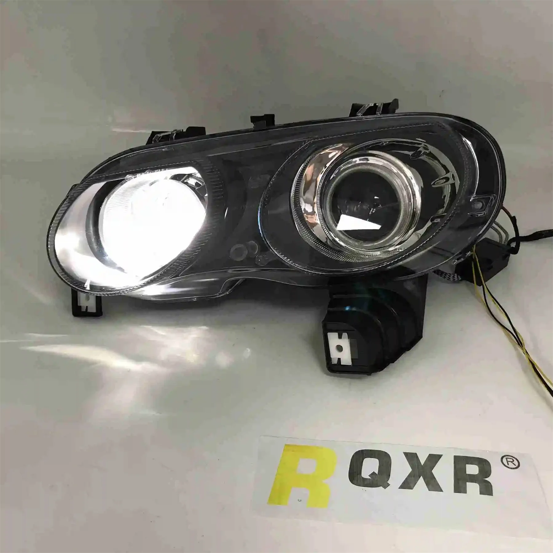 LED Headlight for MG 7 Cob Angel Eye DRL Daytime Running Light Turn Signal with Projector Lens - Image 3
