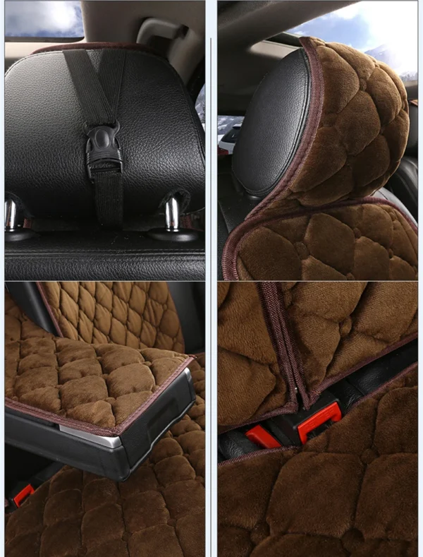 Universal Car Rear Seat Covers Protector Mat For MG Morris Garages MG3 MG5 MG6 MG7 HS ZS MG ONE MG4 EV MULAN Cyberster 2024 - Image 4