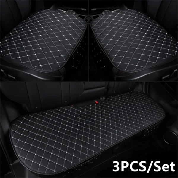 Leather Universal Car Seat Covers Cushion Mats For MG Morris Garages MG3 MG5 MG6 MG7 HS ZS MG ONE MG4 EV MULAN Cyberster