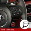 3X For MG HS 2018-2022 Car Stickers Steering Wheel Button Cover Interior Details Decoration Accessories - Image 6