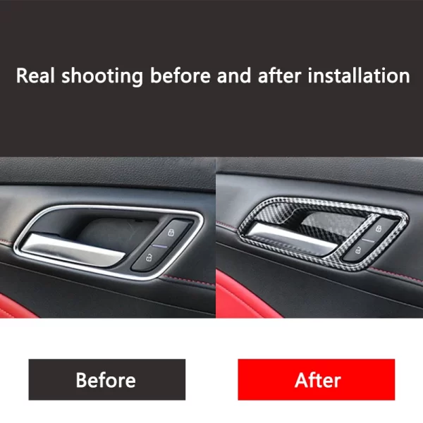 For MG HS 2018-2022 Inner Door Bowl Interior Replacement Parts Stickers - Image 2