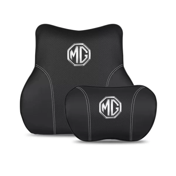 Breathable Car Seat Headrest Neck Pillow Back Lumbar Support Cushion  Memory Foam Travel Car Seat Cushion For MG HS 2018-2022 - Image 7