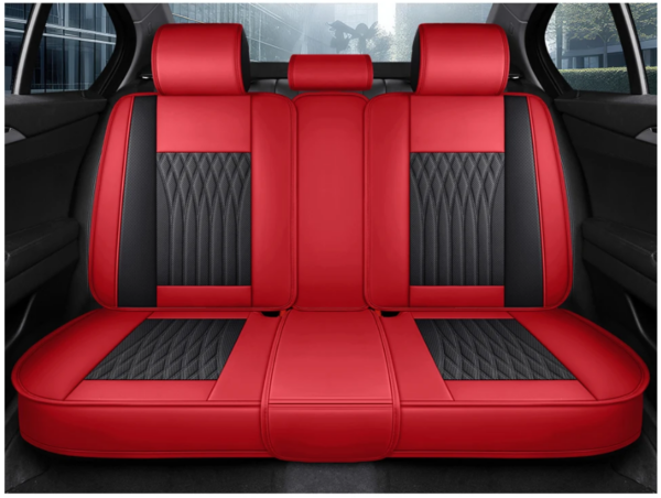 Universal Full Set Luxury PU Leather Car Seat Covers For MG ZS HS EV MG4 MG5 RX8 Woman Man Gifts Auto Interior Accessories - Image 4