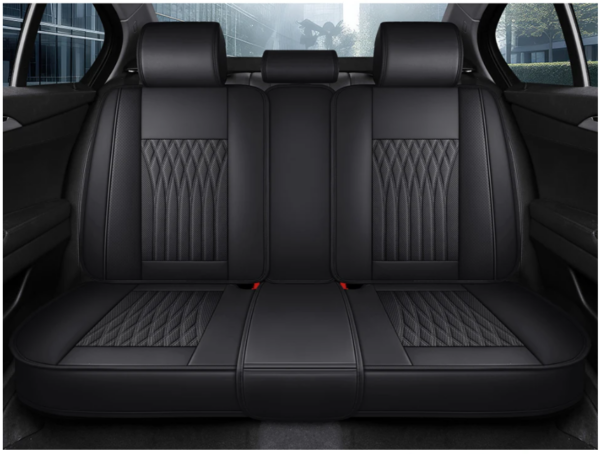 Universal Full Set Luxury PU Leather Car Seat Covers For MG ZS HS EV MG4 MG5 RX8 Woman Man Gifts Auto Interior Accessories - Image 2