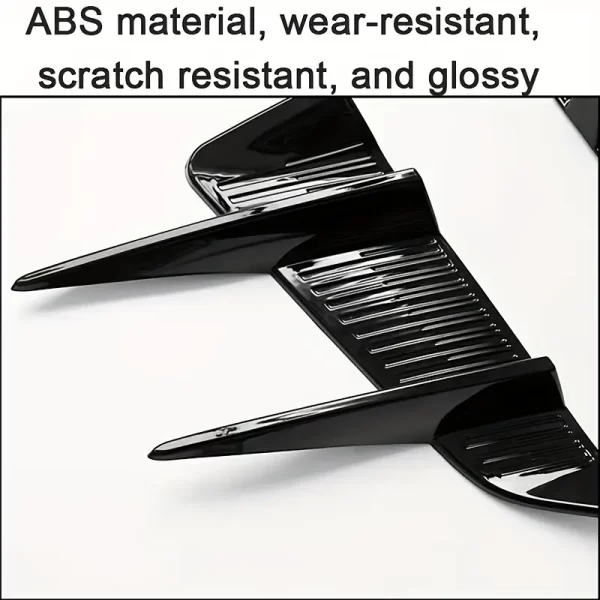 Car Front Bumper Spoiler Side Air Vent Trim Cover Trim for MG 4 MG4 EV Mulan 2023 Accessories - Image 5